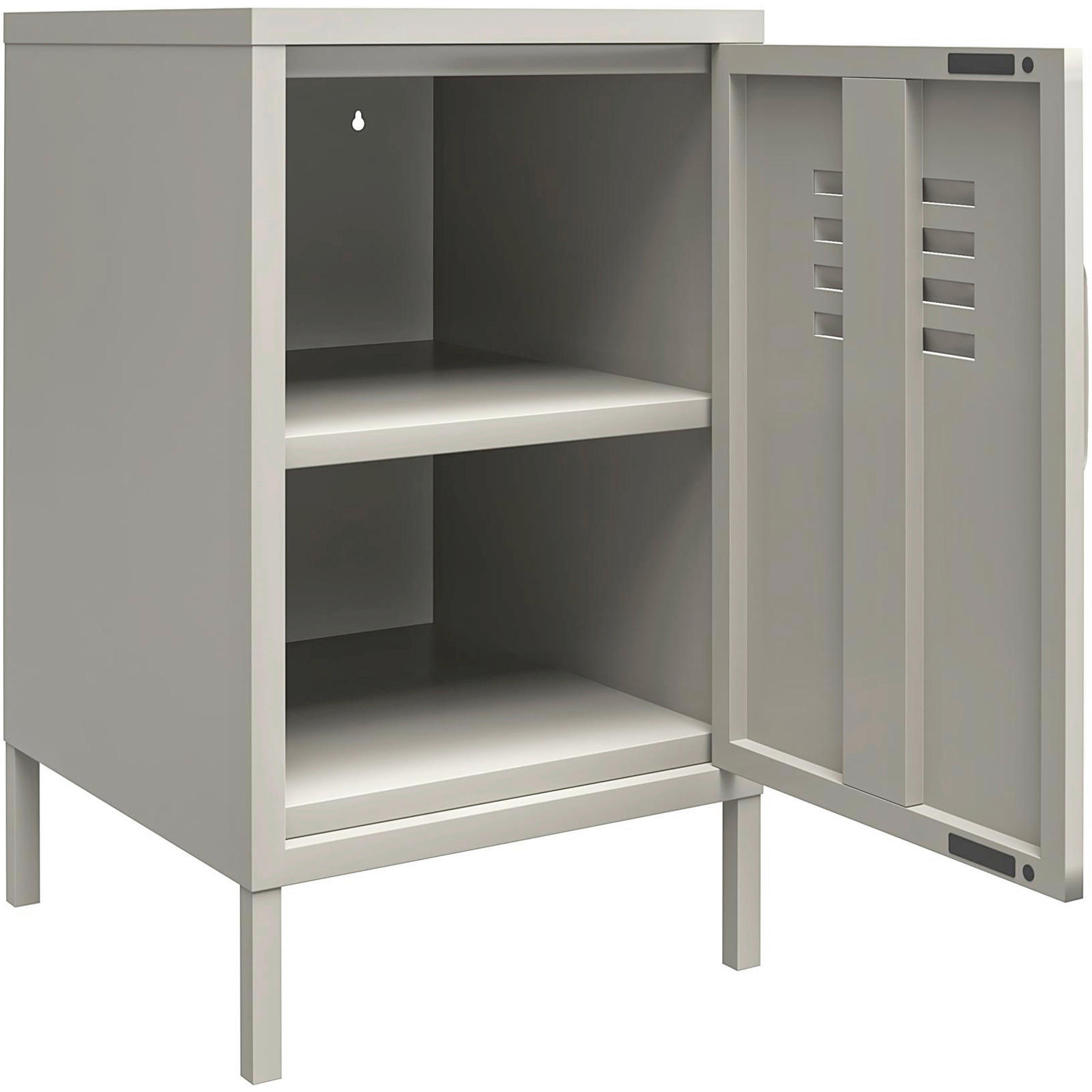BEISTELLTISCH 37/39/68 cm Taupe rechteckig  - Taupe, Design, Metall (37/39/68cm) - MID.YOU