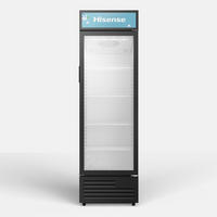 GETRÄNKEKÜHLSCHRANK 60/200/64 cm  - Schwarz, Trend, Glas/Metall (60/200/64cm) - Hisense