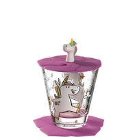 POHÁR NA PITIE - Trend, plast/sklo (120ml) - Leonardo