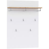 GARDEROBENPANEEL  in 83,4/120,6/26,6 cm  - Weiß/Eiche Artisan, MODERN, Holzwerkstoff (83,4/120,6/26,6cm) - Carryhome