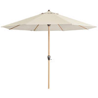 SONNENSCHIRM  350/350 cm  - Eschefarben/Naturfarben, Design, Textil/Metall (350/350cm) - Doppler