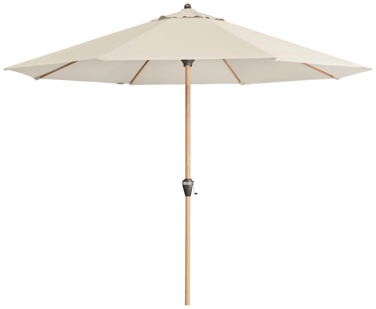 SONNENSCHIRM  350/350 cm  - Eschefarben/Naturfarben, Design, Textil/Metall (350/350cm) - Doppler