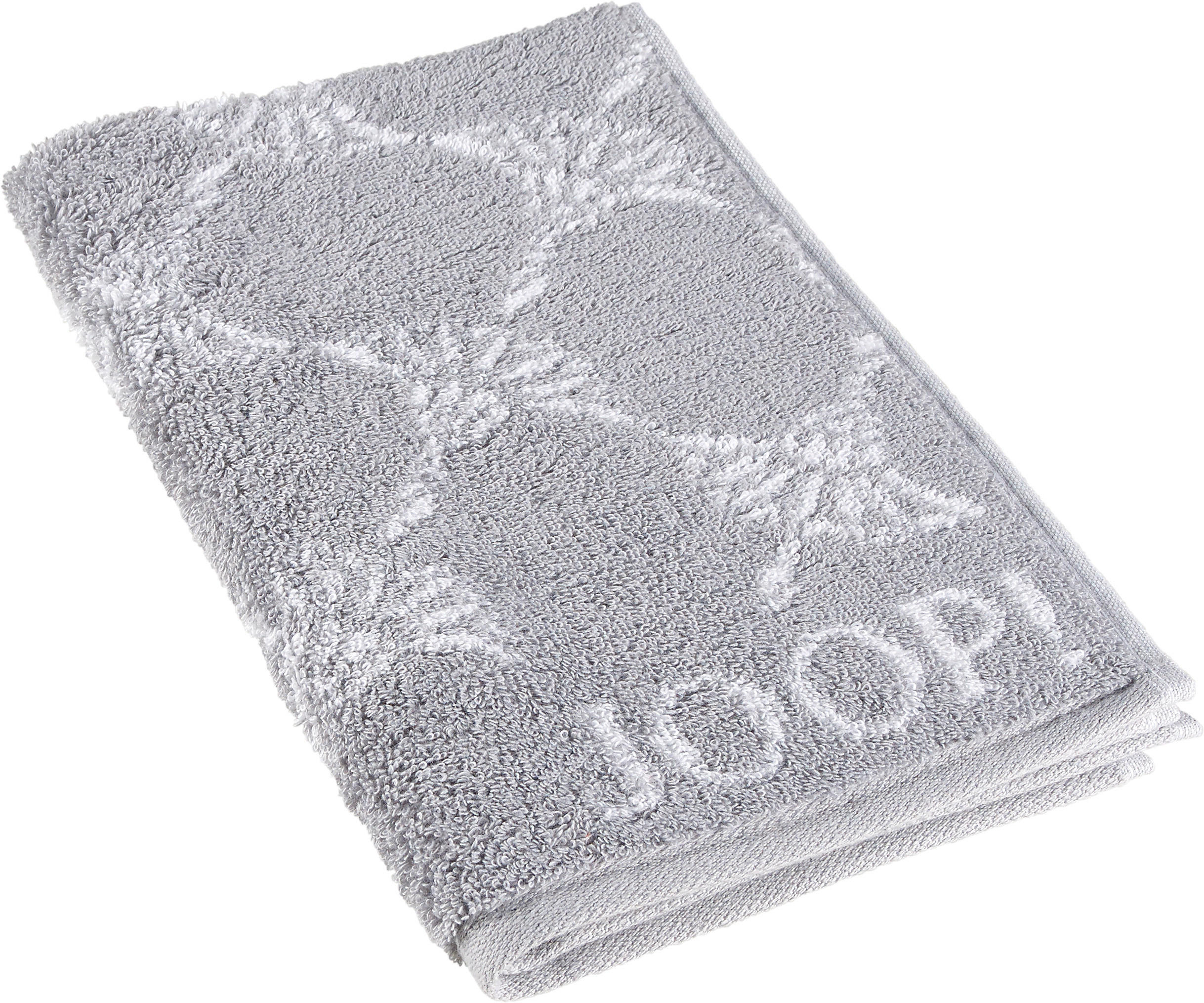 RUČNÍK PRO HOSTY, 30/50 cm, barvy stříbra - barvy stříbra, Design, textil (30/50cm) - Joop!