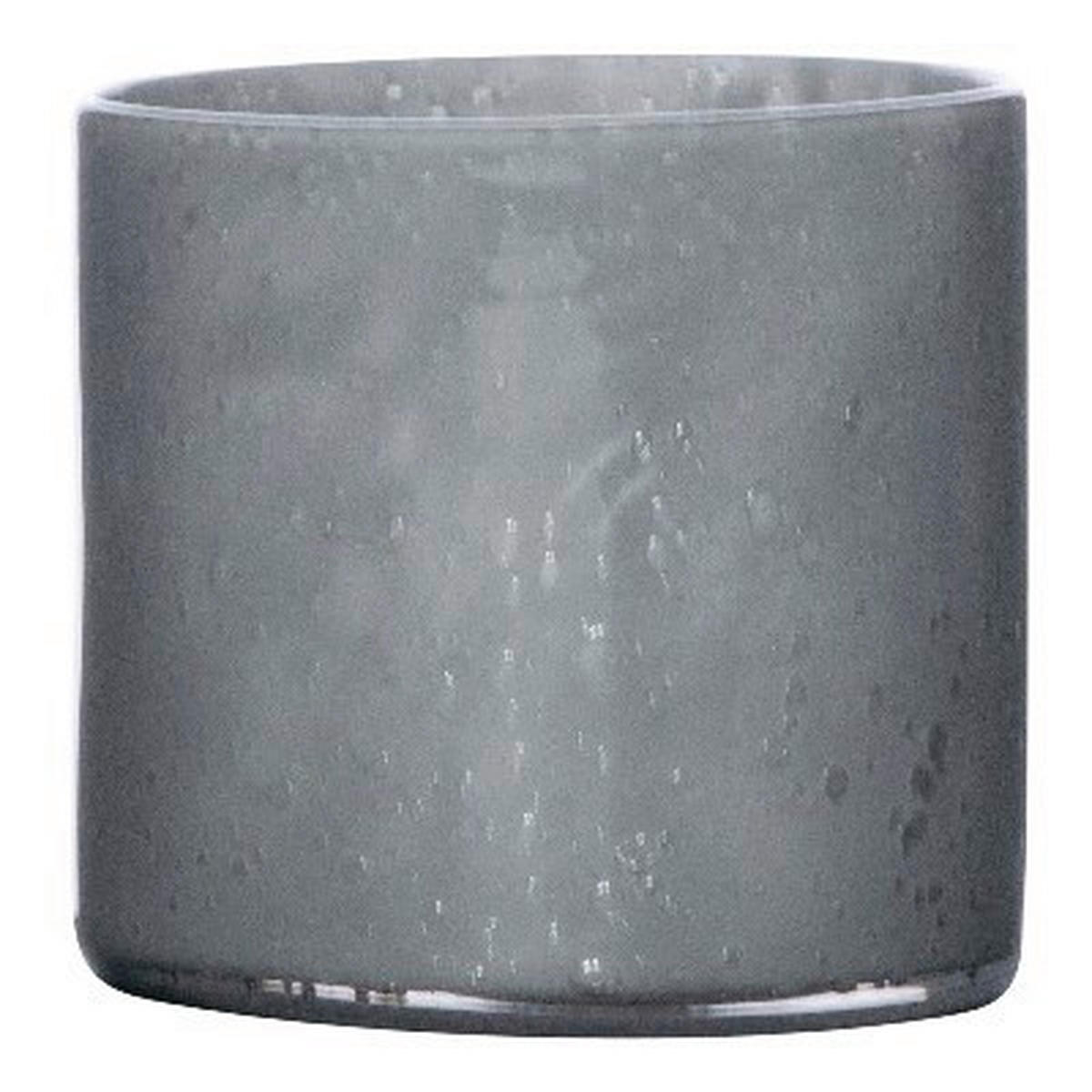 VASE  - Grau, Basics, Glas (12/12cm)