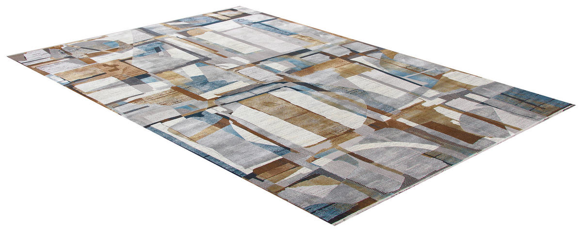 Covor Țesut  - albastru/crem, Design, textil (160/230cm) - Dieter Knoll