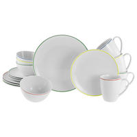 KOMPLETT SERVIS Luna Color Line 16 delar  - multicolor, Basics, keramik - Creatable