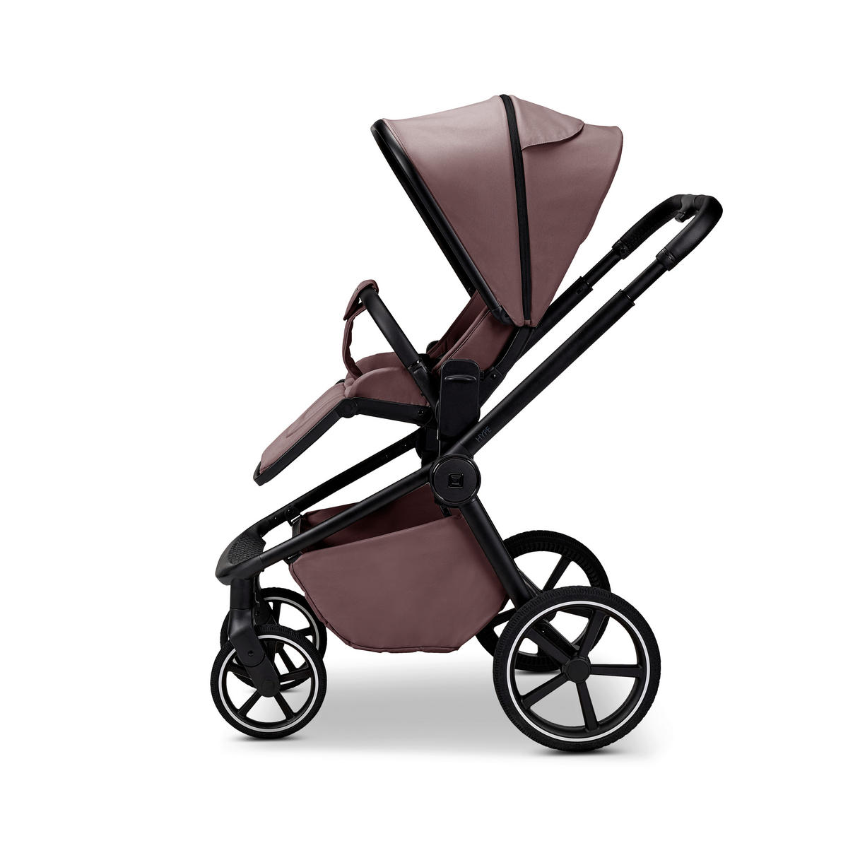 BUGGY Hype  - Schwarz/Braun, Basics, Textil (96/57/114cm) - Moon