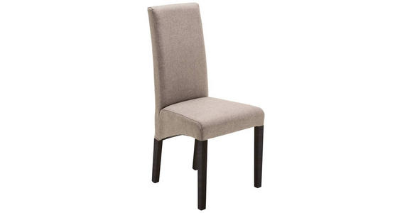 STUHL Webstoff Hellbraun, Buche Kolonial - Hellbraun/Buche Kolonial, KONVENTIONELL, Holz/Textil (47/102/57cm) - Carryhome
