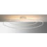 LED-DECKENLEUCHTE - Weiß, Design, Metall (125/39cm) LED-DECKENLEUCHTE - Weiß, Design, Metall (125/39cm)