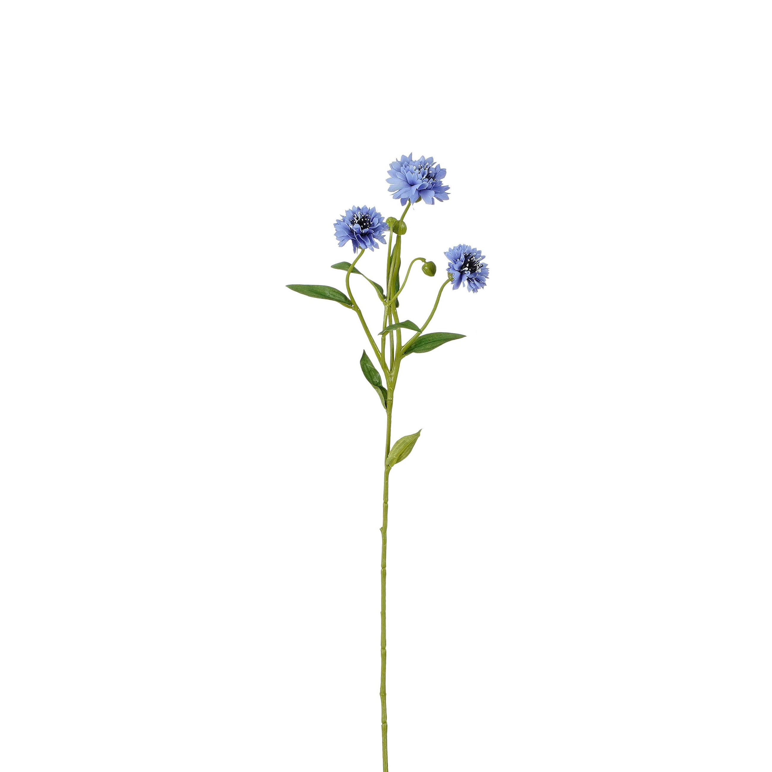 KONSTBLOMMA - grön/blå, Basics, plast (62cm)