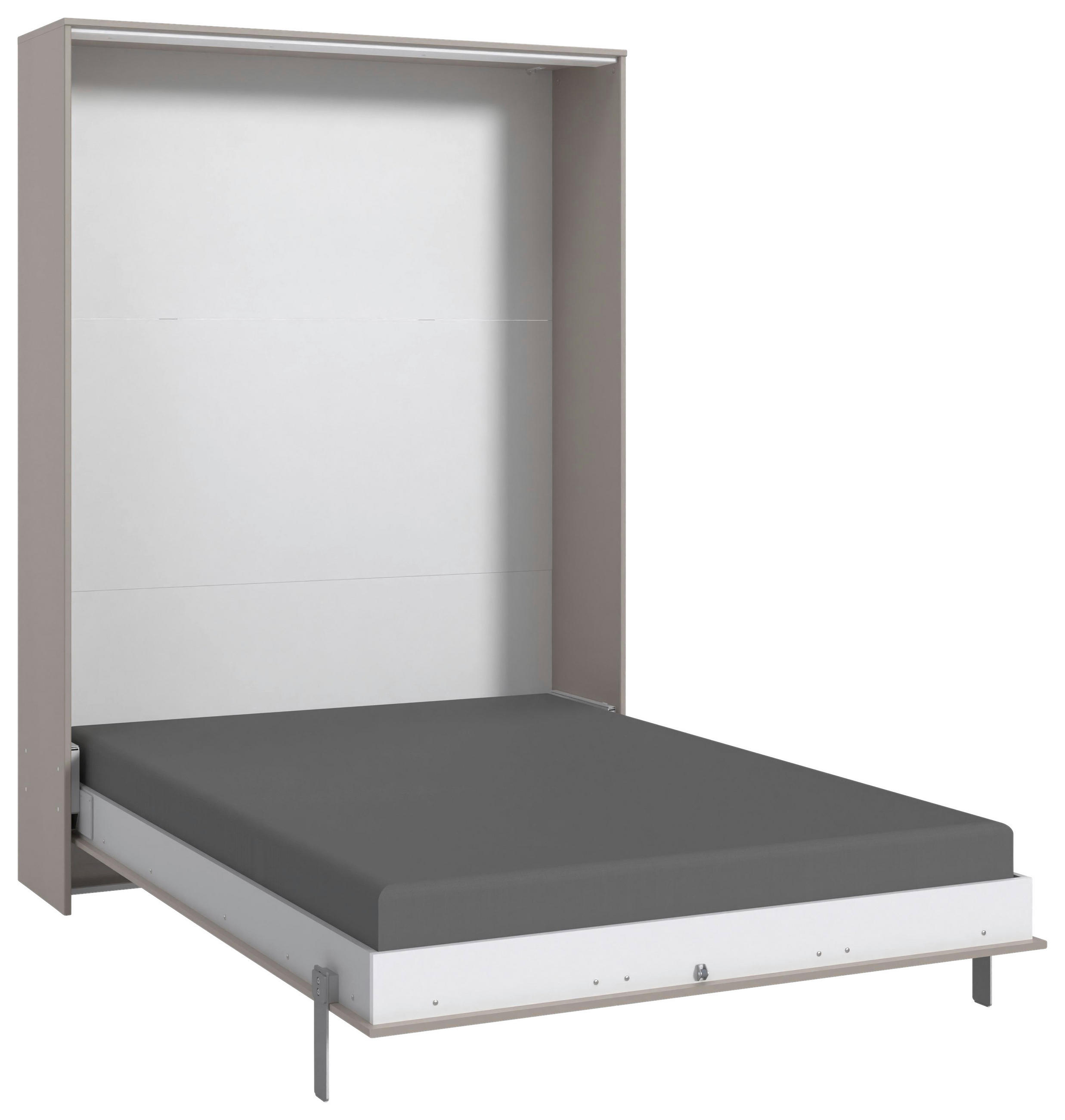 SCHRANKBETT 140/200 cm Sahara  - Alufarben/Sahara, KONVENTIONELL, Holz/Holzwerkstoff (140/200cm) - MID.YOU