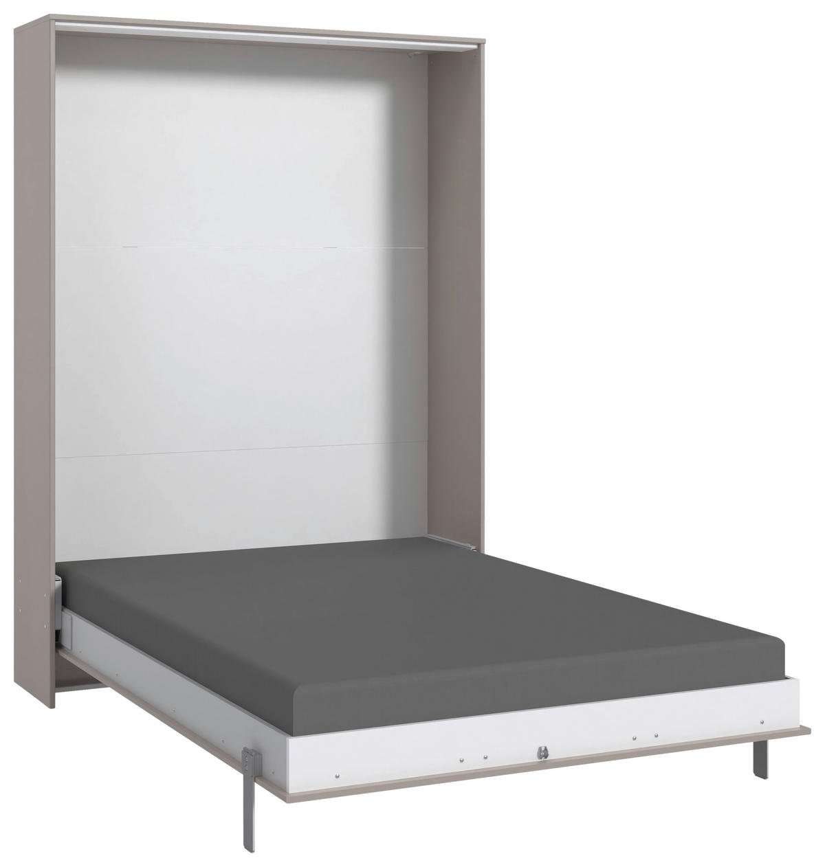 SCHRANKBETT 140/200 cm Sahara  - Alufarben/Sahara, Konventionell, Holz/Holzwerkstoff (140/200cm) - MID.YOU
