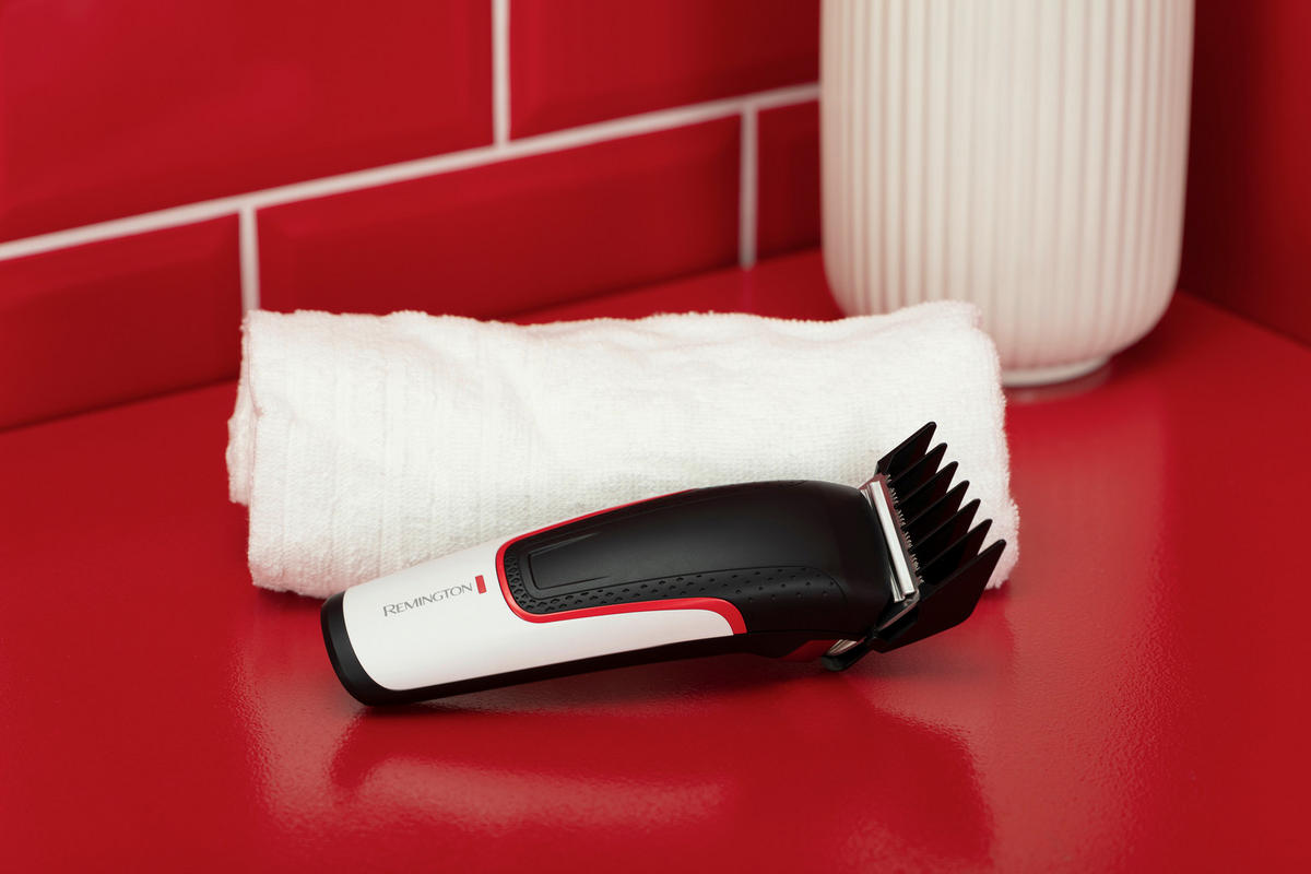 HAARSCHNEIDER - Rot/Schwarz, Basics, Kunststoff (5/4/17cm) - Russell Hobbs