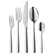 BESTECKSET 60-teilig Edelstahl - Edelstahlfarben, Basics, Metall (48,6/39/5cm) - WMF