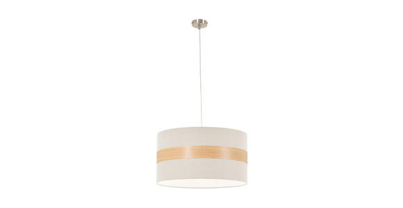 HÄNGELEUCHTE 45/120 cm  - Creme, MODERN, Holz/Kunststoff (45/120cm) - Novel