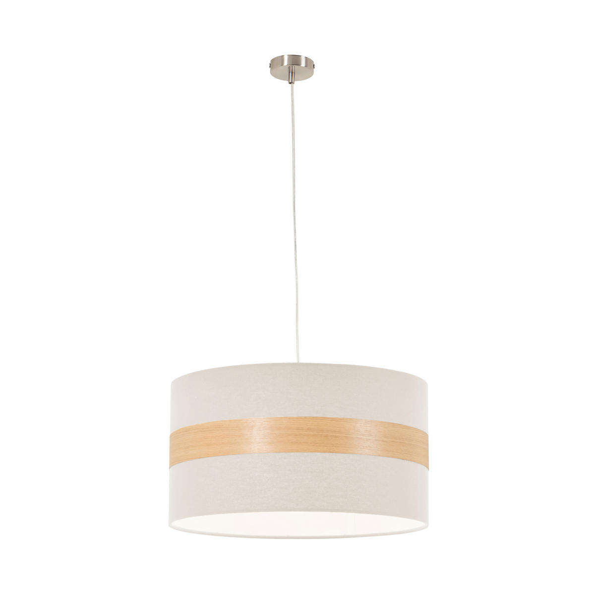 HÄNGELEUCHTE 45/120 cm  - Creme, MODERN, Holz/Kunststoff (45/120cm) - Novel