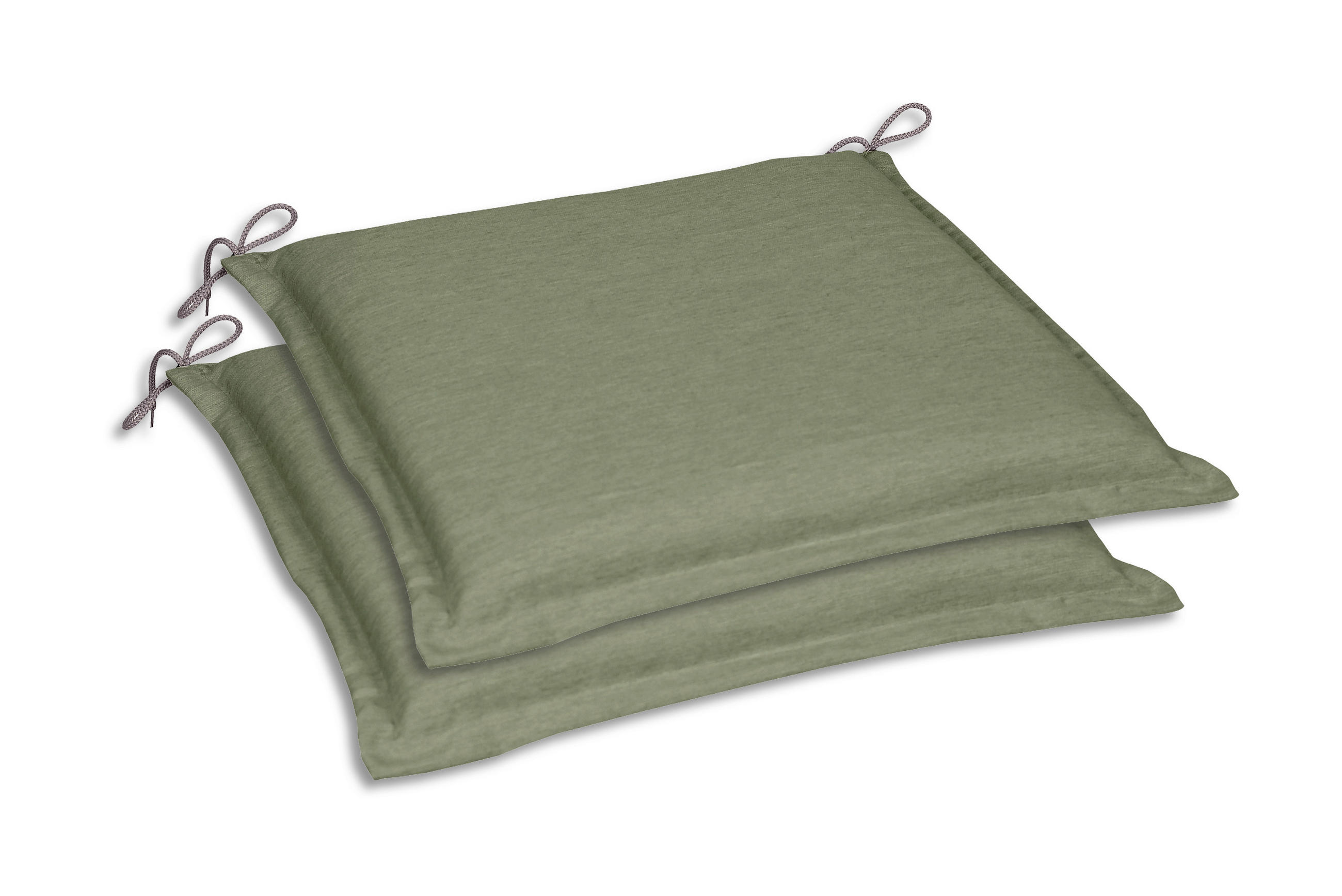 GARTENSITZKISSENSET Uni  - Hellgrün, Basics, Textil (45/5/47cm)