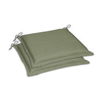 GARTENSITZKISSENSET in Hellgrün Uni  - Hellgrün, Basics, Textil (45/5/47cm)