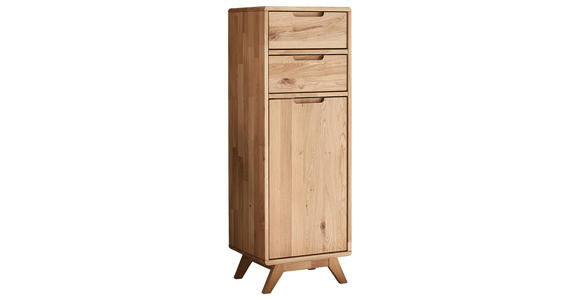 MIDISCHRANK 40/115/35 cm  - Wildeiche, Basics, Holz (40/115/35cm) - Linea Natura