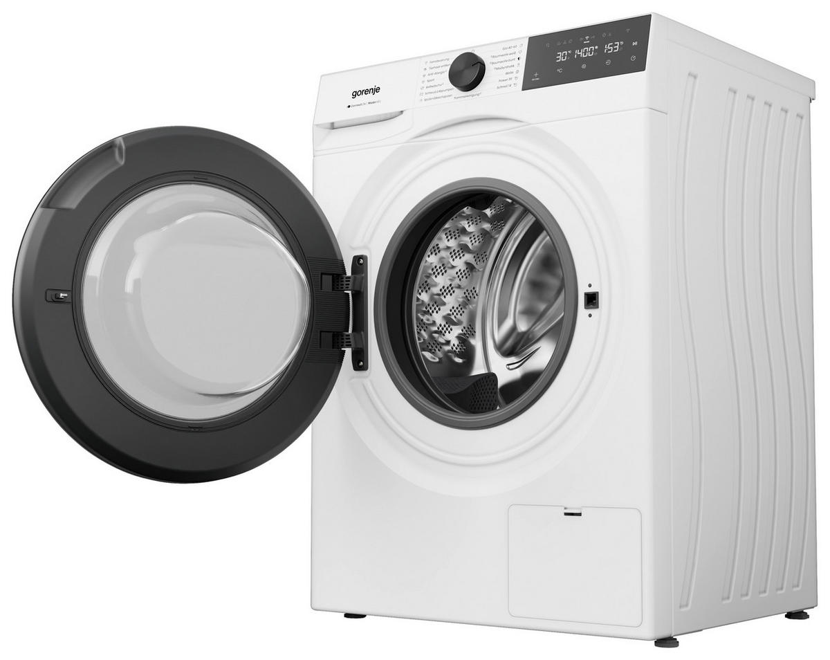 WASCHMASCHINE WG494A1P1   - Schwarz/Weiß, Trend, Kunststoff/Metall (60/85/54cm) - Hisense