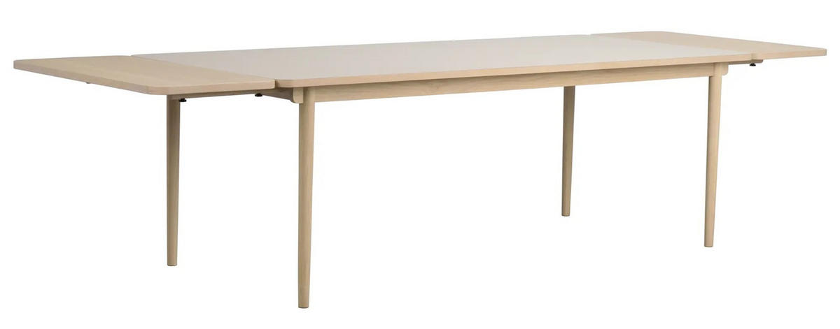 MATBORD beige, ek Bianco rektangulär  utdragbar, finns i olika storlekar, finns i olika trädekorer  - beige/ek Bianco, Klassisk, trä (220/95/75cm) - Rowico
