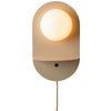 WANDLEUCHTE - Beige, Design, Glas/Metall (13,2/20/34cm) - It's about Romi