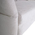 SCHLAFSOFA Cord Creme  - Chromfarben/Creme, Design, Kunststoff/Textil (176/81/98cm) - Xora