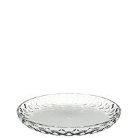 KROŽNIK - prosojno, Konvencionalno, steklo (18cm) - Leonardo