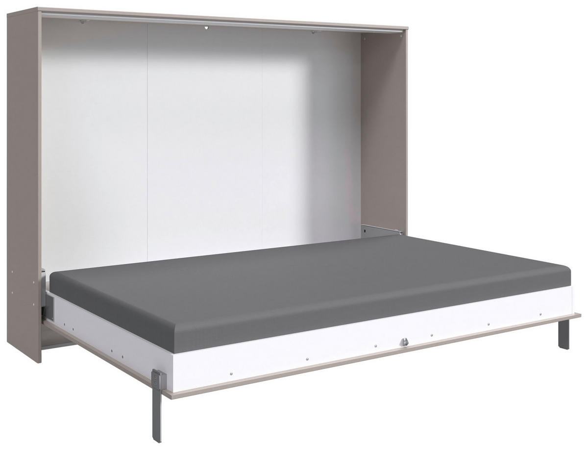 SCHRANKBETT 140/200 cm  in Sahara Lattenrostinkl.  - Sahara, KONVENTIONELL, Holz/Metall (140/200cm) - MID.YOU