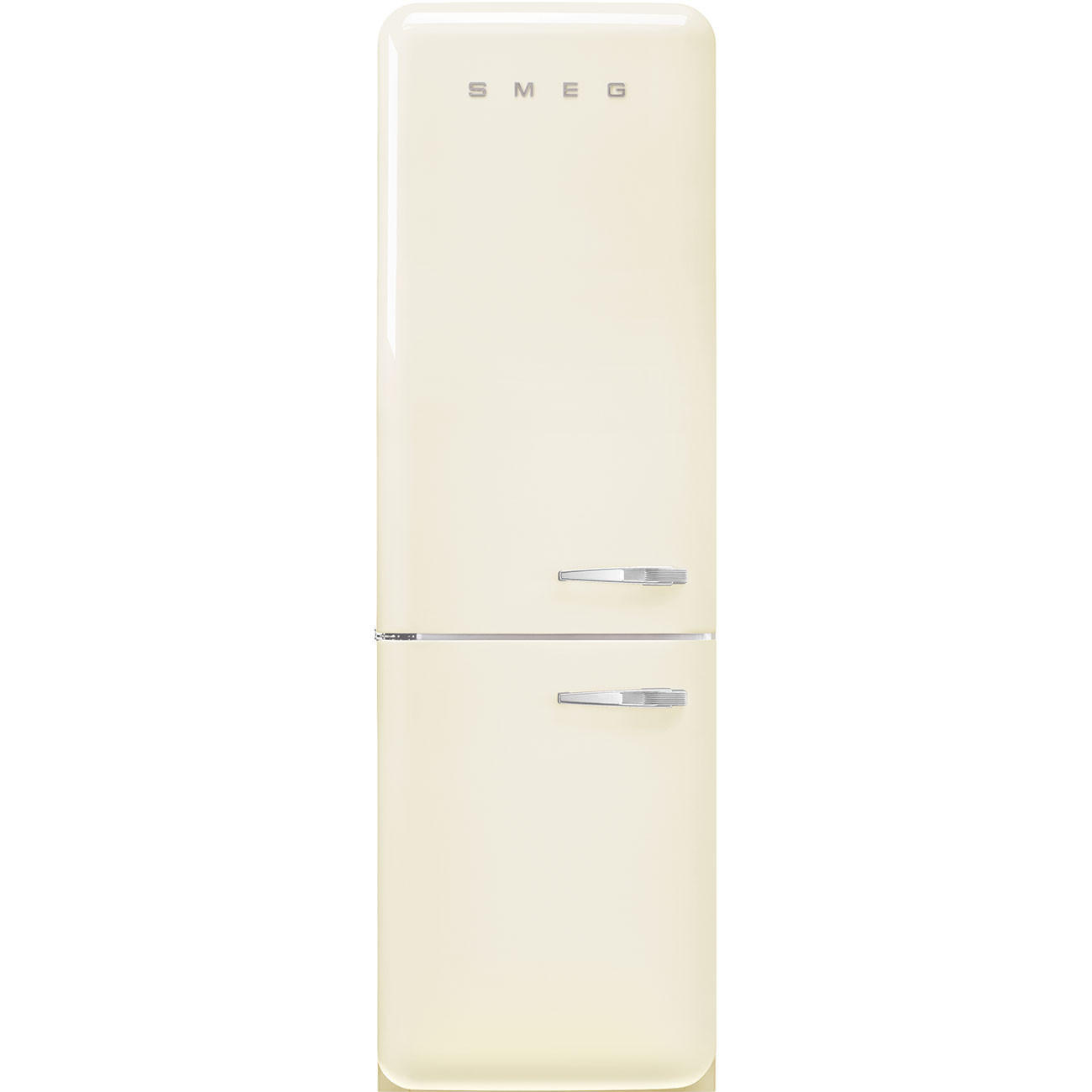 KÜHL-GEFRIER-KOMBINATION 60/196,8/72,8 cm FAB32LCR5  - Creme, Basics, Metall (60/196,8/72,8cm) - SMEG