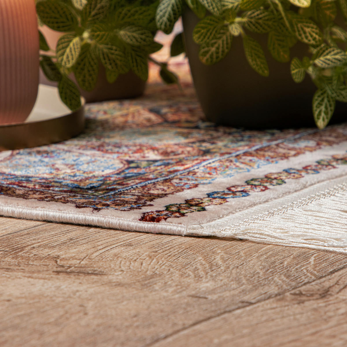 VINTAGE-TEPPICH 140/200 cm My Babylon of Obsession Creme, Hellbraun  - Hellbraun/Creme, LIFESTYLE, Textil (140/200cm) - Obsession