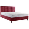 BOXBETT 180/200 cm  in Rot  - Rot/Schwarz, KONVENTIONELL, Holz/Textil (180/200cm) - Boxxx