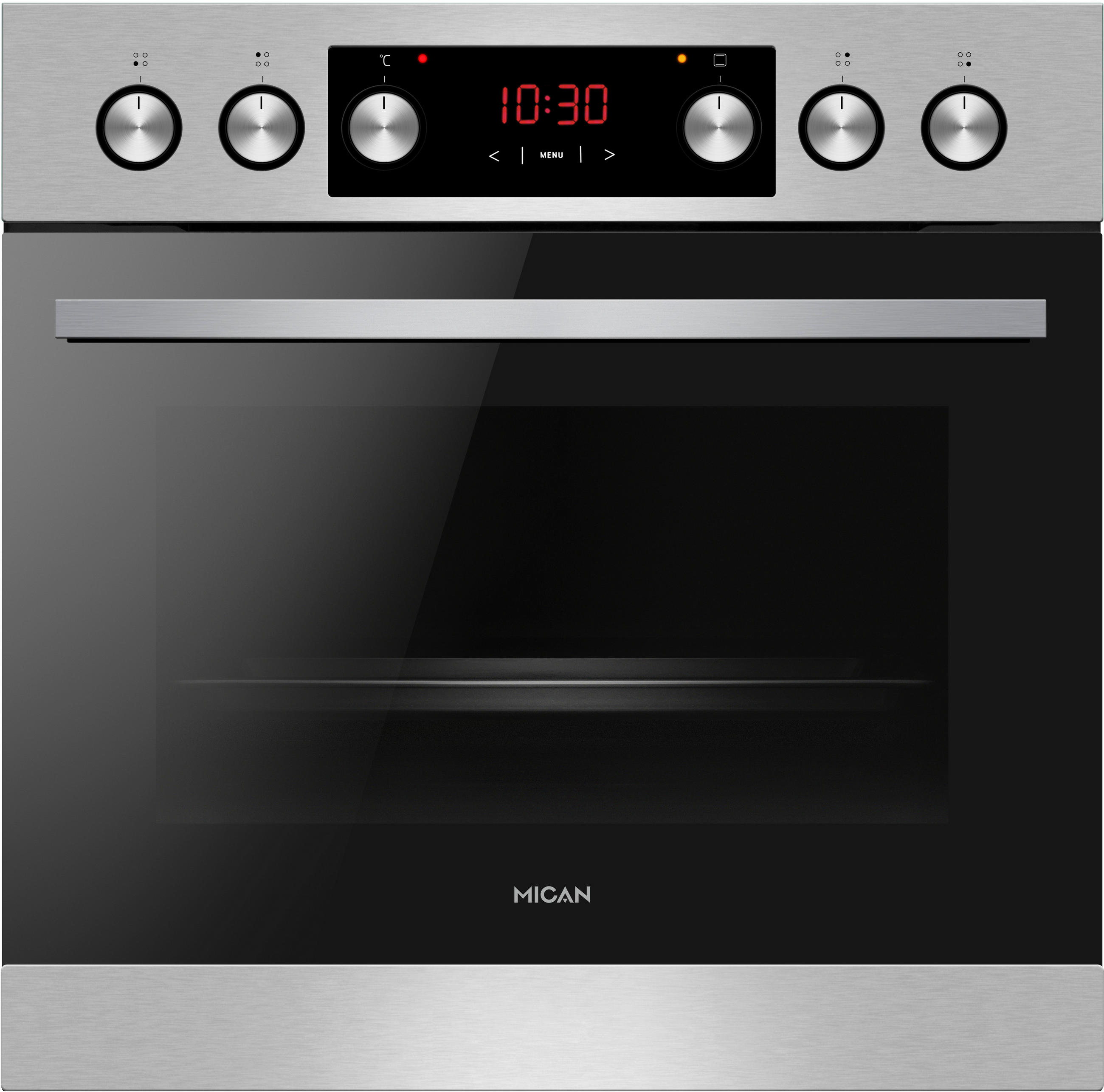 HERDSET 90200  - Edelstahlfarben, Basics, Glas/Metall (60/59,5/55cm) - Mican