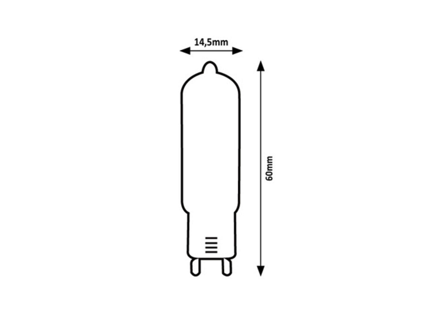 LED-SIJALKA S SVETILNO NITKO   //// - prozorno, Basics, steklo (1.45/6cm)