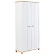 AKTENSCHRANK Weiß, Eiche Artisan  - Weiß/Eiche Artisan, KONVENTIONELL, Holzwerkstoff (93/196/44cm) - Hom`in