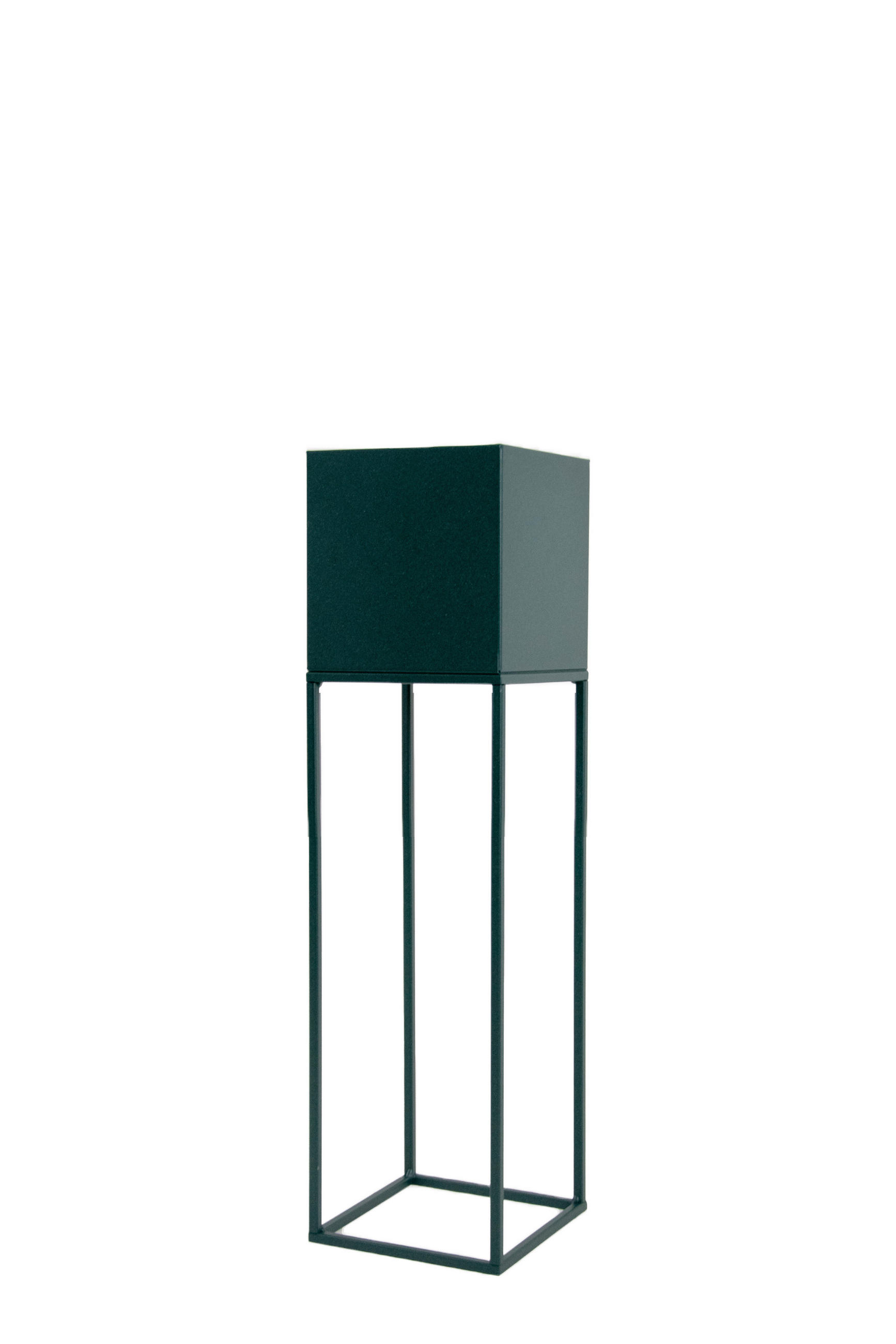 BLUMENSTÄNDER in Metall  - Smaragdgrün, Basics, Metall (19/87/19cm)