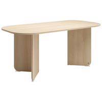 ESSTISCH bootsförmig Hellbraun  - Hellbraun, Natur, Holzwerkstoff (180/90/76cm) - Tom Tailor