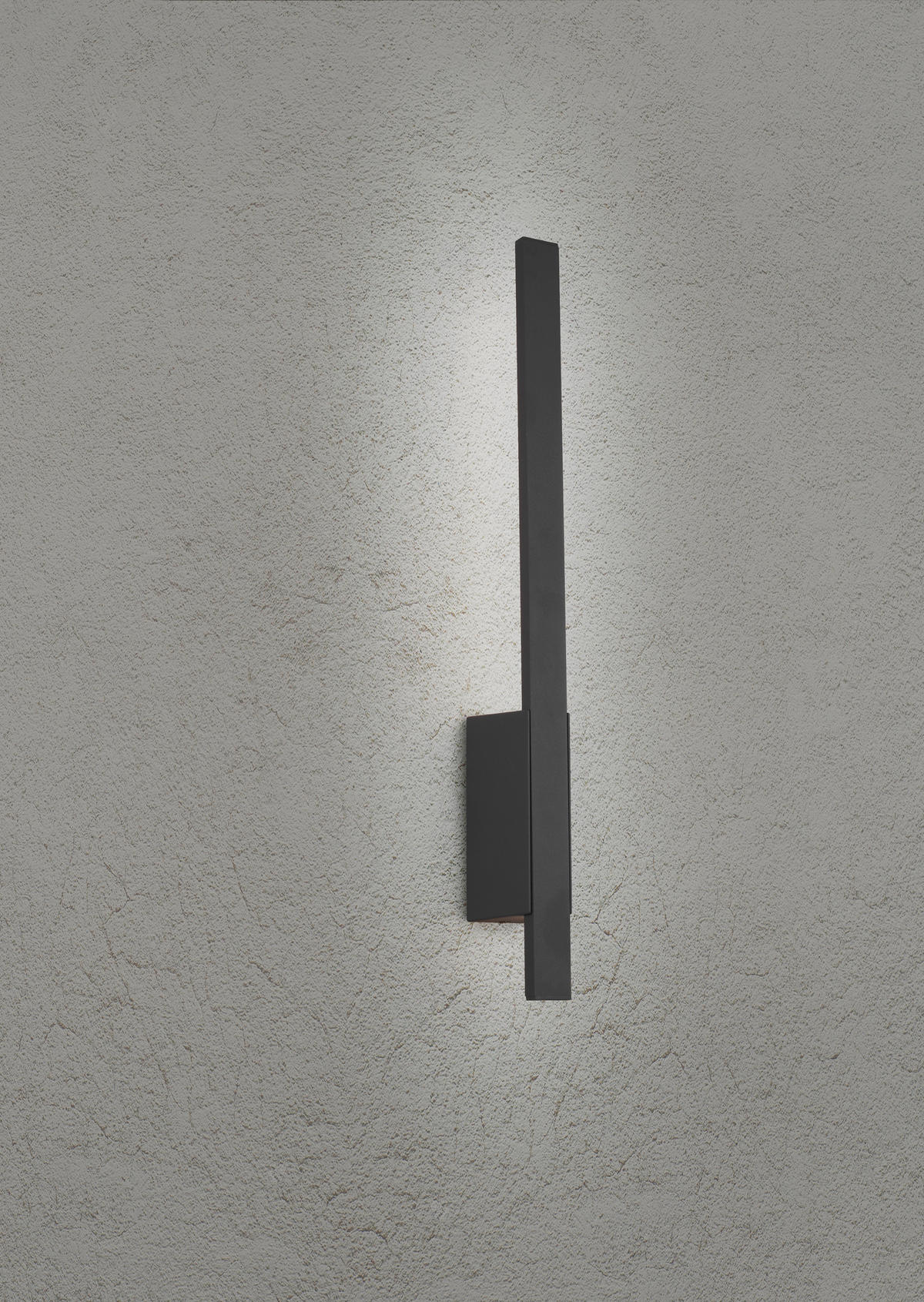 AUSSENWANDLEUCHTE - Anthrazit, Design, Metall (50/5/6,5cm) - Trio Leuchten