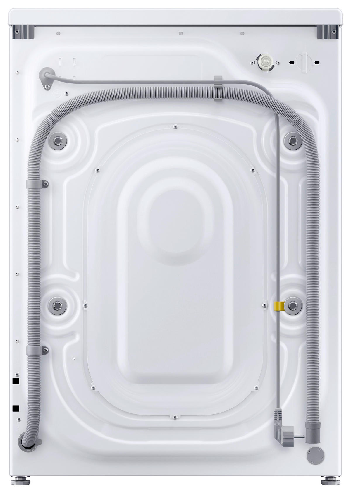 WASCHMASCHINE   - Weiß, Basics, Kunststoff/Metall (59,5/85/46,5cm) - Samsung