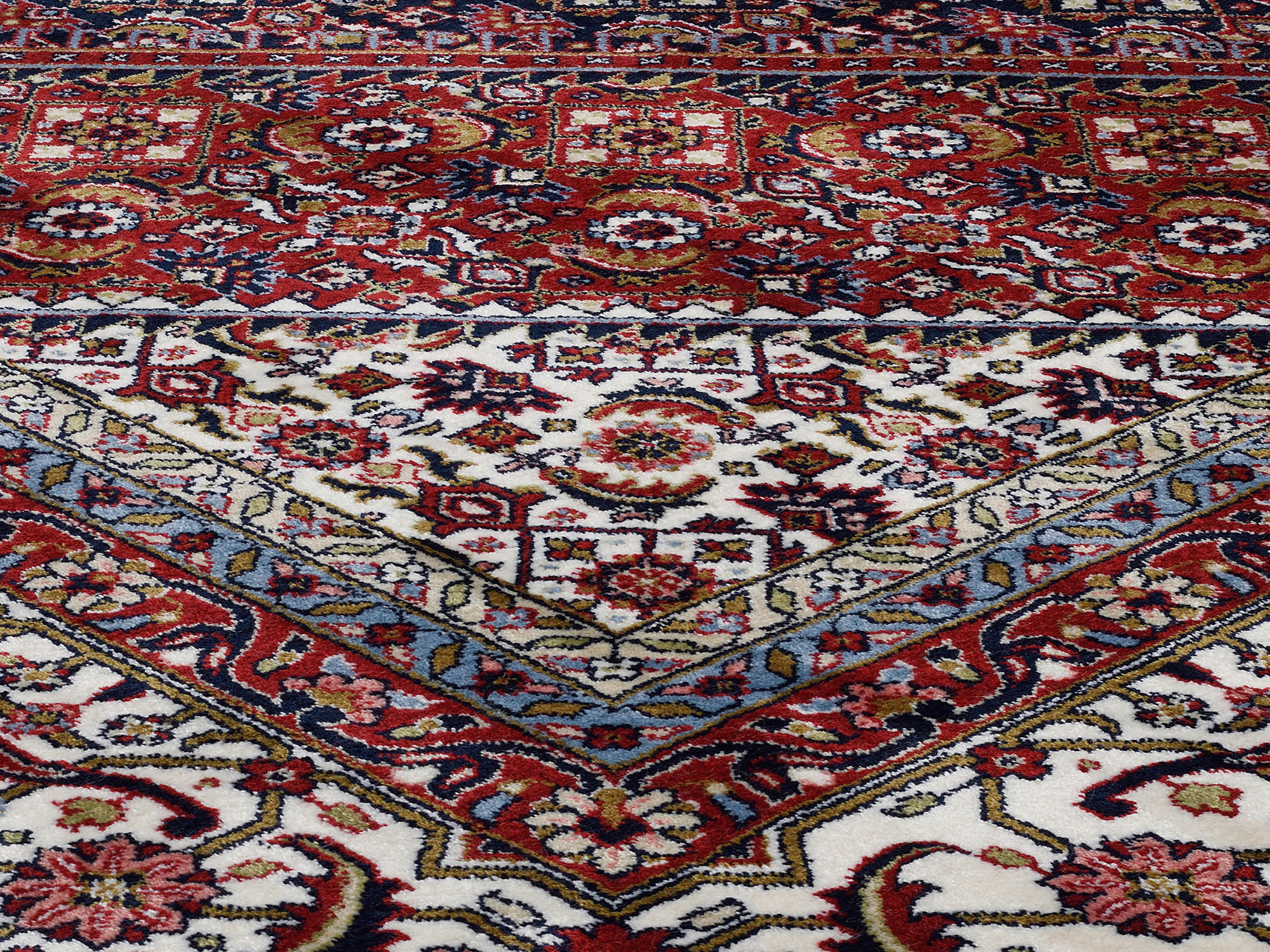 WEBTEPPICH 200/250 cm Mithras Bidjar Blau  - Blau, LIFESTYLE, Textil (200/250cm) - Novel