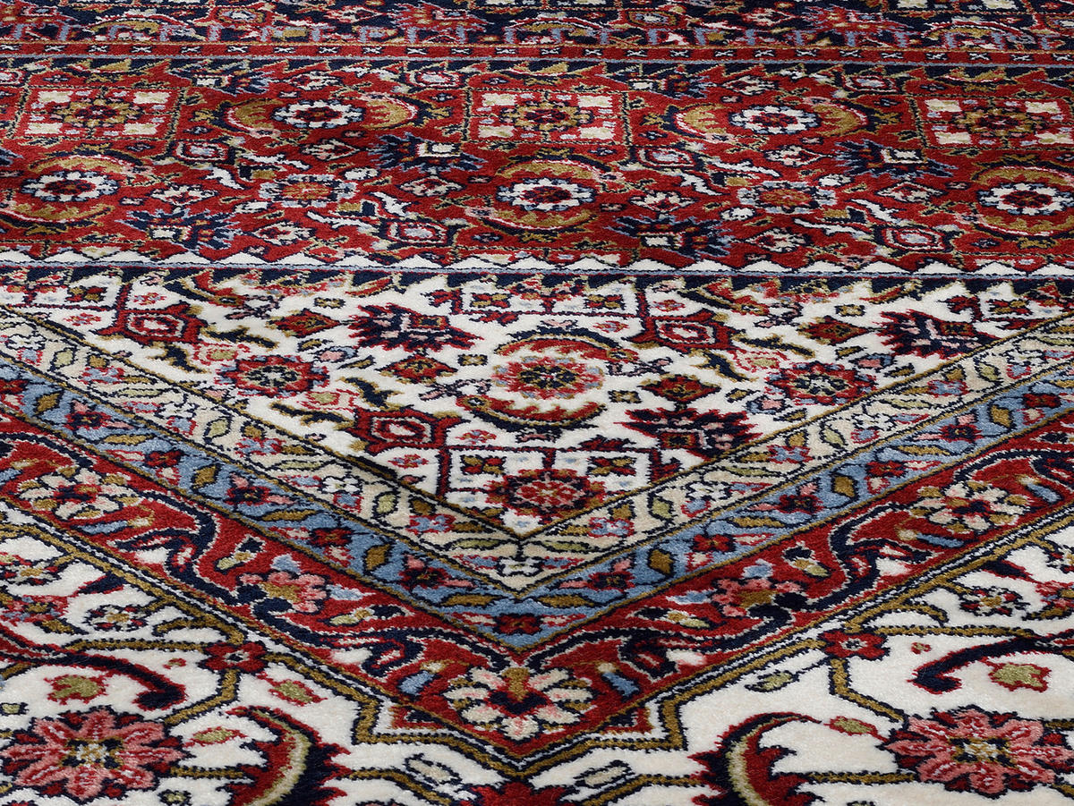 WEBTEPPICH 67/130 cm Mithras Bidjar Blau  - Blau, Design, Textil (67/130cm) - Novel