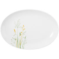 TANJIR ZA SERVIRANJE  24/35 cm          - zelena/bela, Osnovno, keramika (24/35cm) - Seltmann Weiden