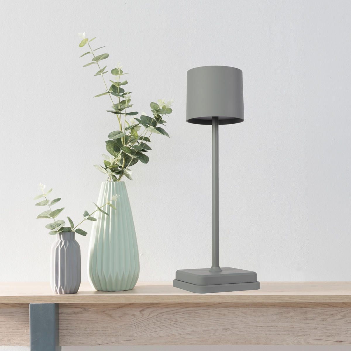 NAMIZNA SVETILKA ZA POLNJENJE  LENNART      12/39,2 cm       - siva, Trend, kovina (12/39,2cm)