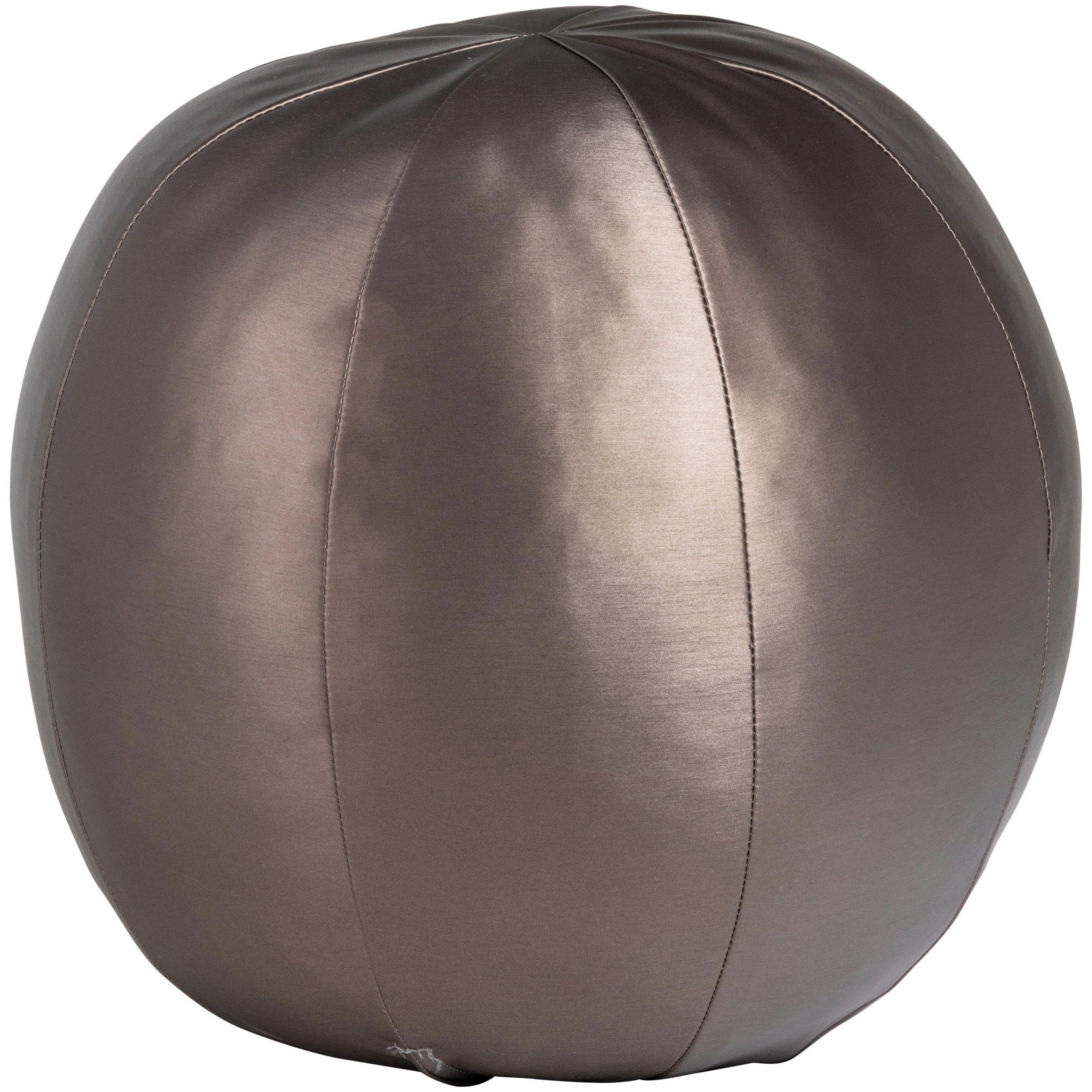 POUF Rodeo beschichtet 30/30/30 cm  - Braun, Design, Textil (30/30/30cm) - Livetastic