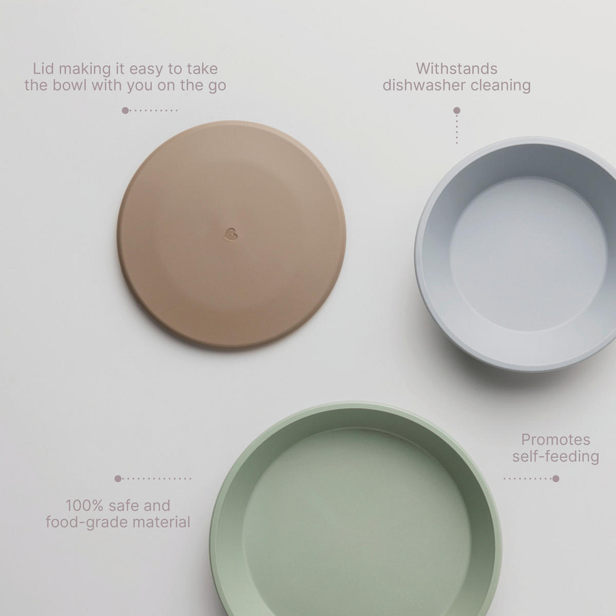 KINDERGESCHIRRSET  - Basics (21,4/24,9/6cm)