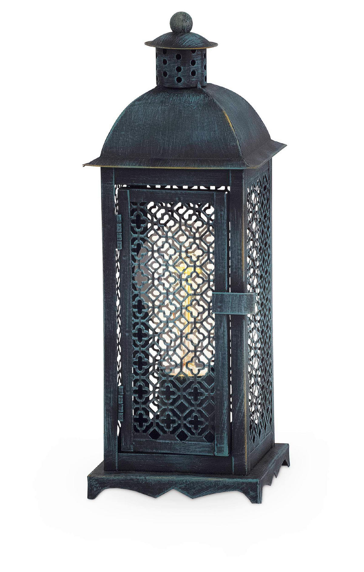 TISCHLEUCHTE 12/12/33 cm   - Grün, KONVENTIONELL, Metall (12/12/33cm) - Eglo