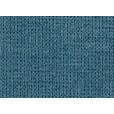 ECKSOFA in Mikrofaser Blau  - Chromfarben/Blau, Design, Textil/Metall (207/301cm) - Xora