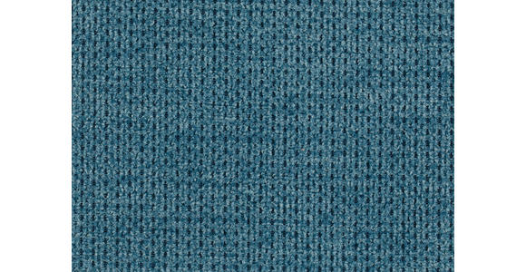 WOHNLANDSCHAFT in Mikrofaser Blau  - Chromfarben/Blau, Design, Kunststoff/Textil (204/350/211cm) - Xora