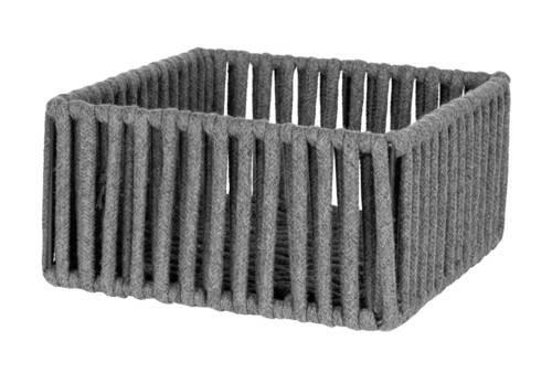 AUFBEWAHRUNGSKÖRBCHEN  - Grau, Konventionell, Textil (20/10/20cm) - Schöner Wohnen
