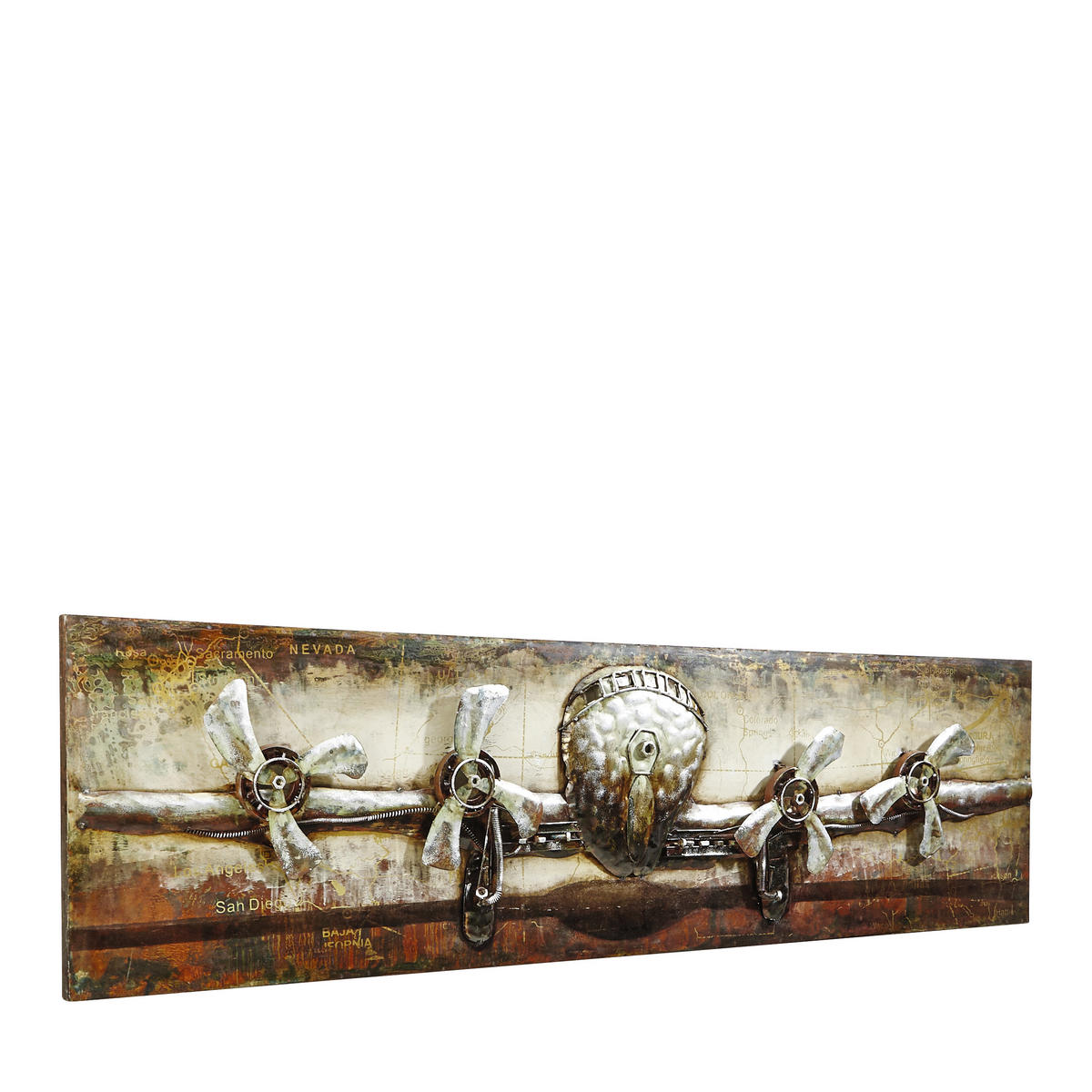 SLIKA METALNA    50/180 cm        - smeđa, Basics, metal (50/180cm) - Monee